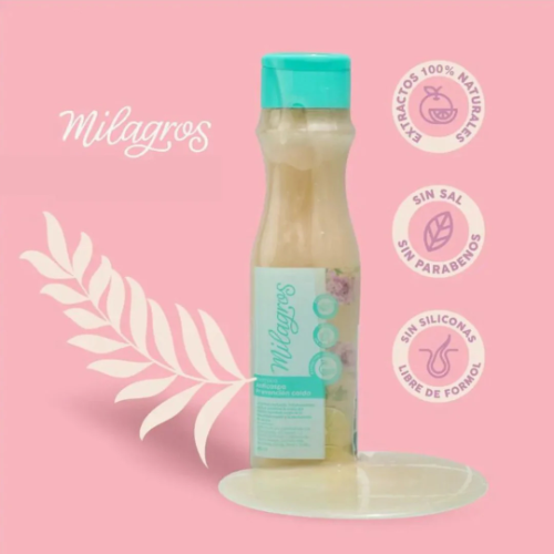 SHAMPOO ANTICASPA MILAGROS