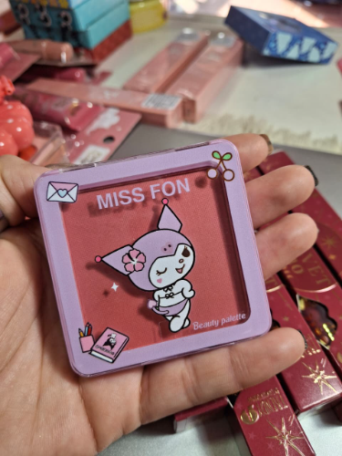RUBOR COMPACTO KUROMY MISS FON