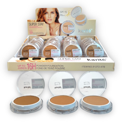 POLVO COMPACTO SUPER STAR SPF15 16HRS FULL COVERAGE KARITE