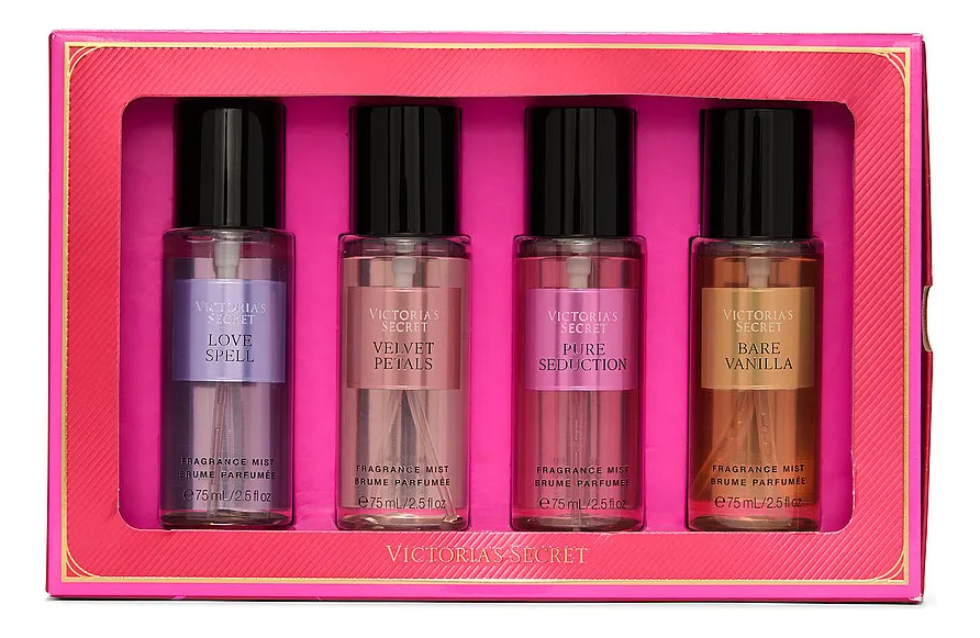 SET 4 LOCIONES VICTORIA'S SECRET 75ML