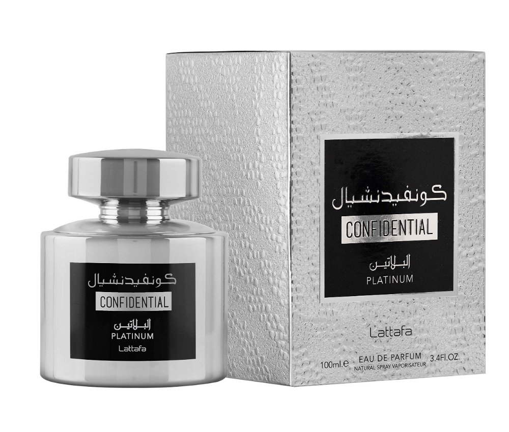 LATTAFA | CONFIDENTIAL PLATINUM | 100ML | MEN