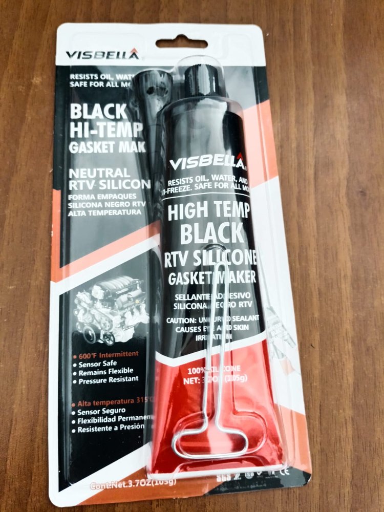 SILICONA NEGRA VISBELLA 105 GR