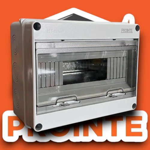Caja Tablero Plastico Para Protector 12 Circuitos