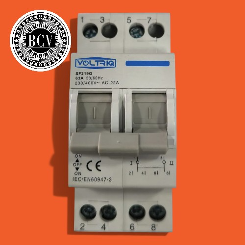 Transfer Manual 63a 2p Inversor / Planta Electrtica