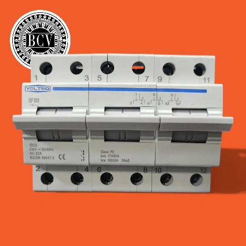 Transfer Manual 100a 3p Inversor / Planta Electrtica
