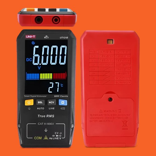 Tester Multimetro Inteligente Con Capacimetro Uni-t Ut121b