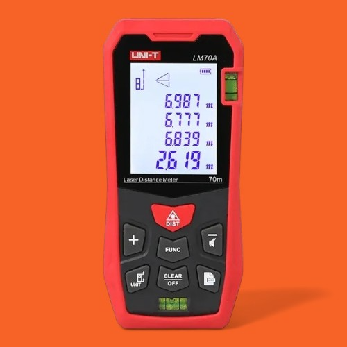 Medidor De Distancia Láser 50 Metros Telémetro Unit Lm50a