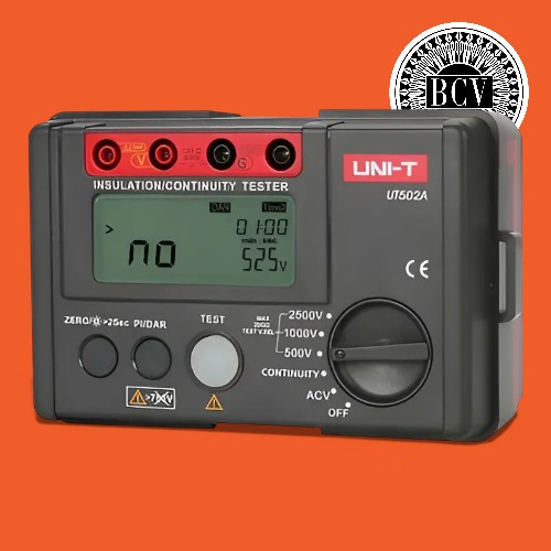 Medidor De Aislamiento Unit Ut502a Megger Megometro 2500v