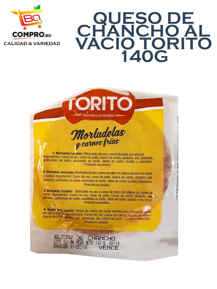 MORTADELA queso de chancho