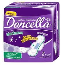 TOALLITAS FEMENINAS DONCELLA NOCTURNA