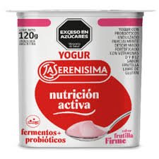 YOGUR FIRME NUTRICION ACTIVA FRUTILLA 120G LA SERENISIMA