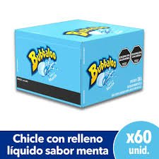 CHICLE BUBBALOO MENTA