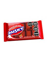 CHOCOLATE MISKY CHOCOLATE 25G