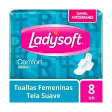 TOALLITAS FEMENINAS LADY SOFT CONFORT NATURAL
