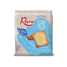 TOSTADA RIERA SIN SAL 200G