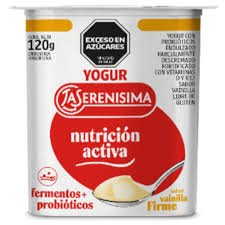 YOGUR FIRME NUTRICION ACTIVA VAINILLA 120G LA SERENISIMA
