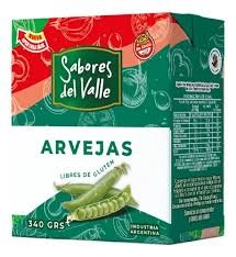 ARVEJAS SABORES DEL VALLE SIN TACC 340g