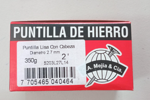 PUNTILLA LISA 2"