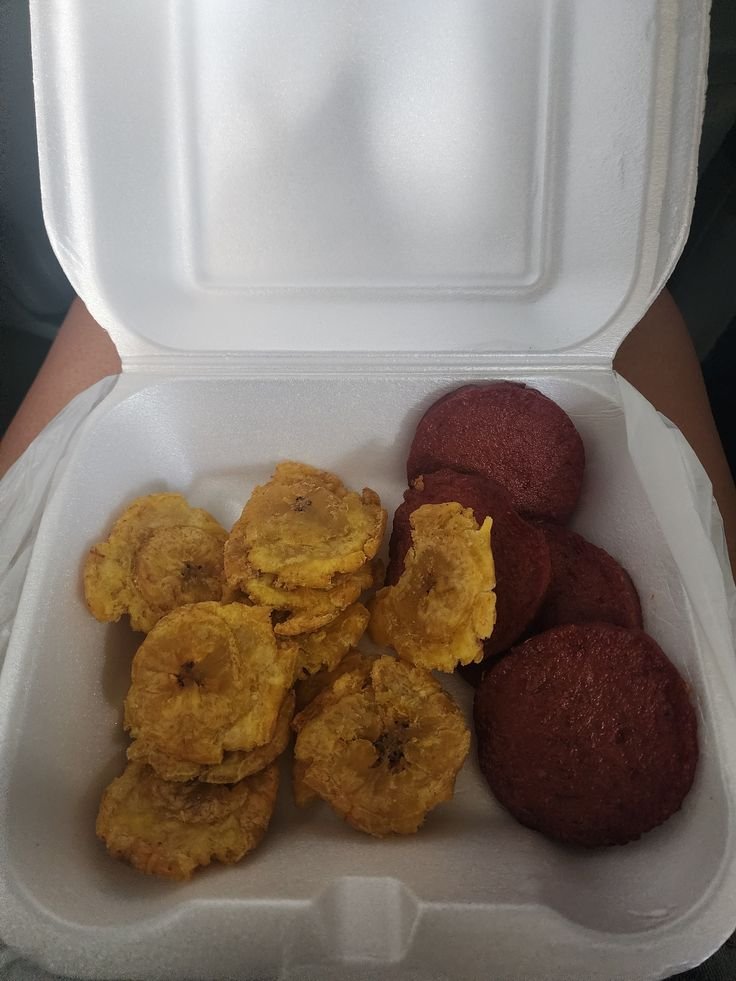 Fritos con salami
