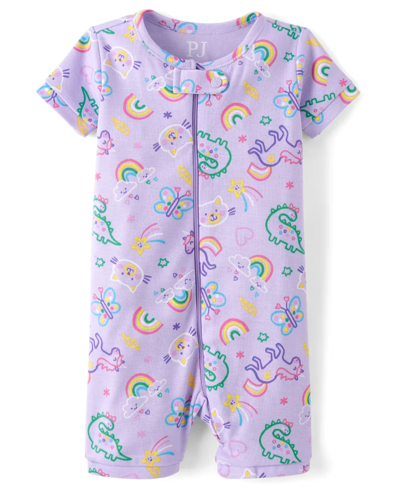 Children's Place - Enterizo -  gato - 0-3 M