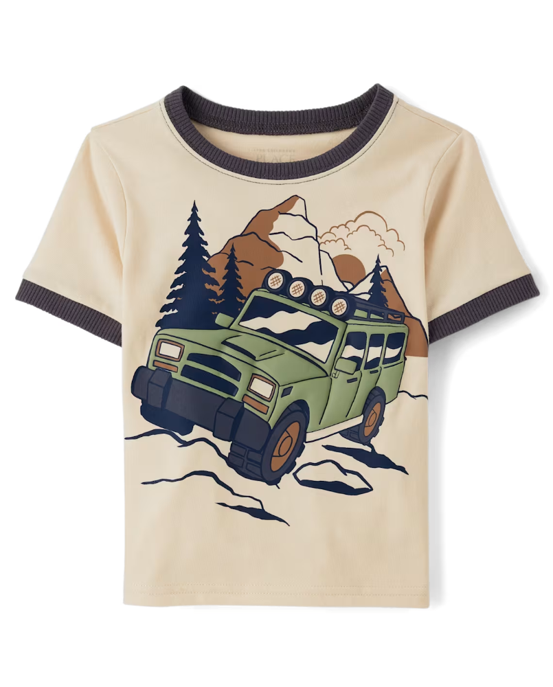 Children's Place - T Shirt - Hay Stack - 9-12M