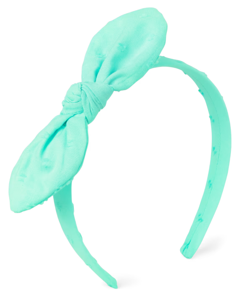 Children's Place - Girls aqua Bow Headband