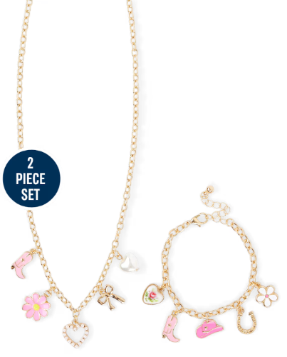 Children's Place - Girls Western Charm 2-Piece Jewelry Set