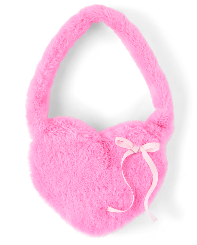 Children's Place - Corozon Bow Cartera - Rosada