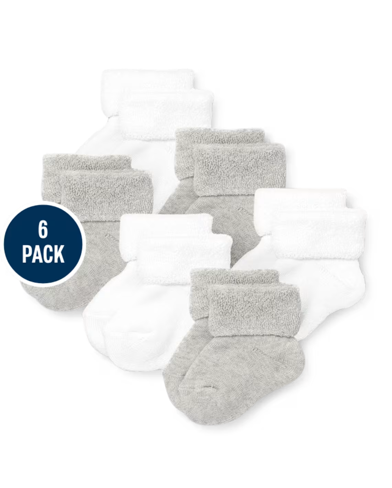 Children's Place - Medias - Baby Turn Cuff Socks 6-Pack