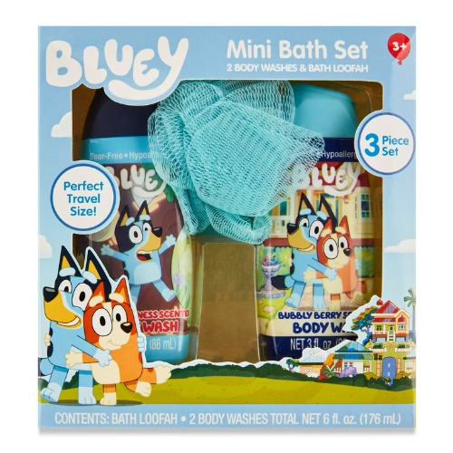 Bluey Bath Set
