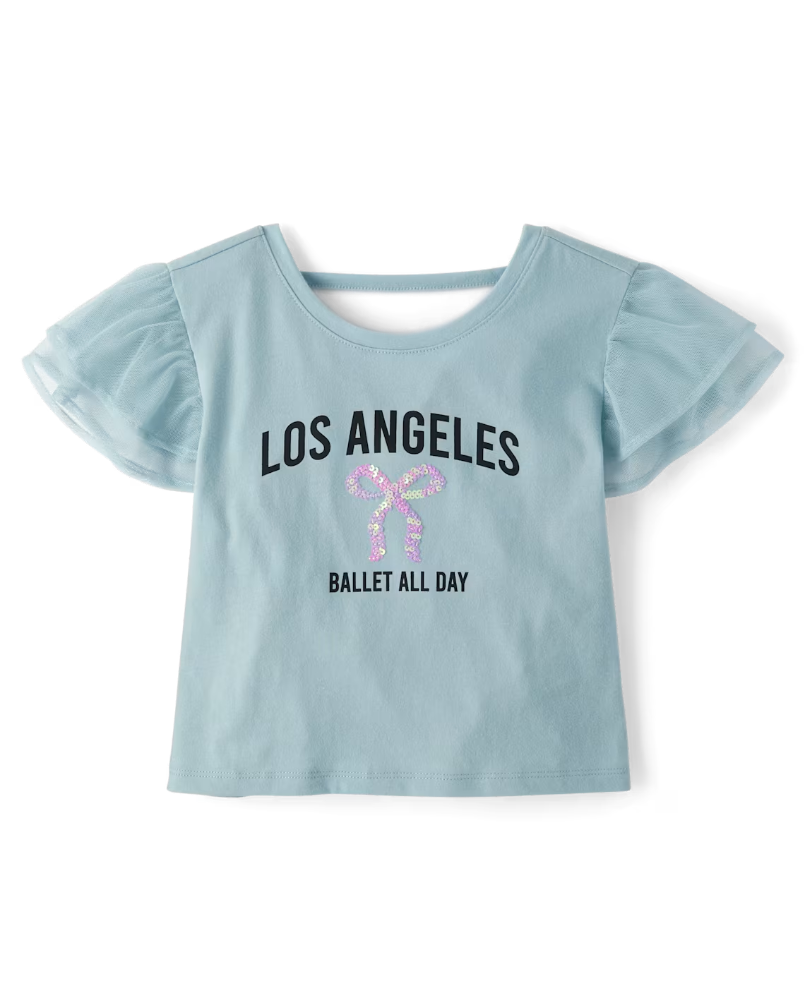 Children's Place - Flutter T Shirt Los Angeles XS