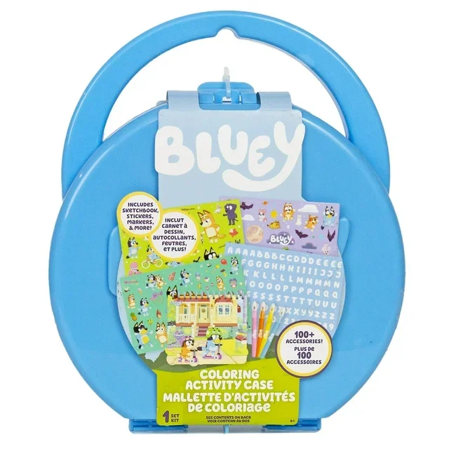 Bluey Coloring Activity Case