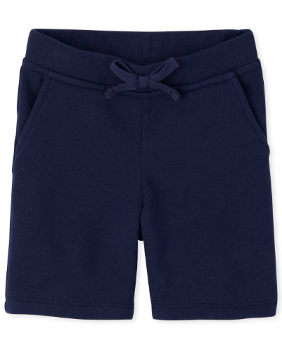 Children's Place - 3T - Terry cloth navy pantalones cortos
