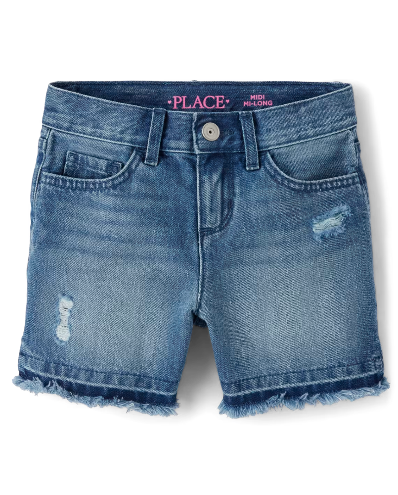 Children's Place - Jeans Cortos - Zoe Wash - 4T