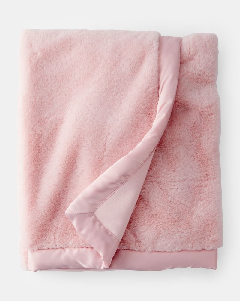 Carters - Baby Plush Blanket - Rosada