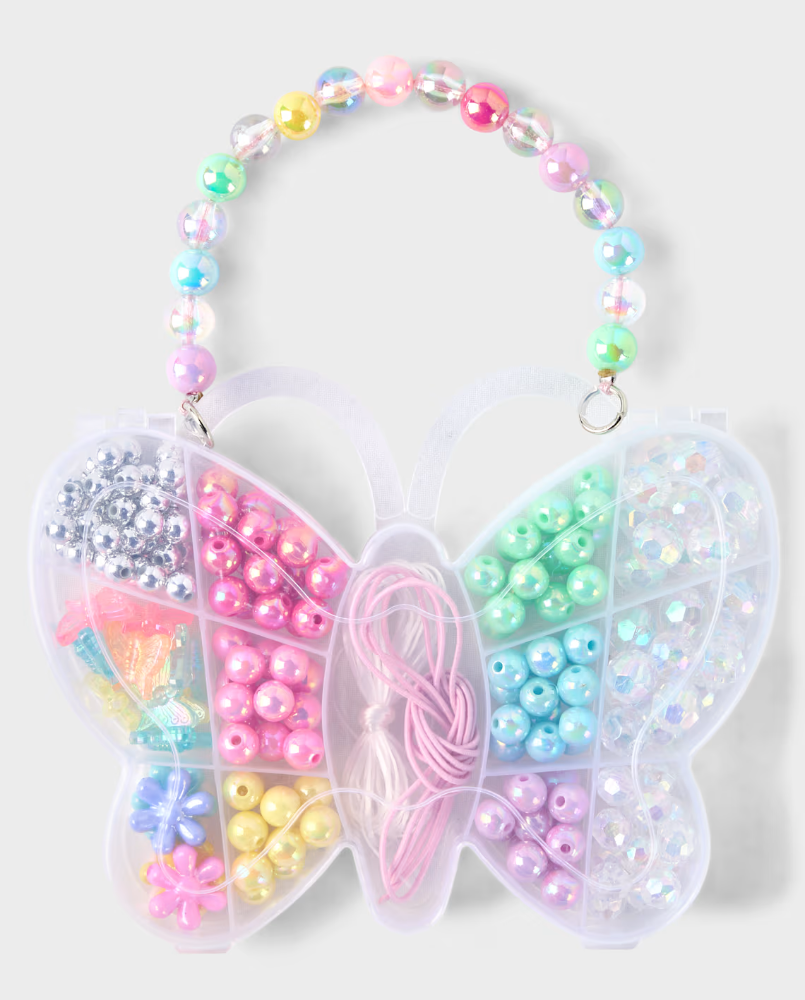 Children's Place Girls DIY Beaded Bracelet Set