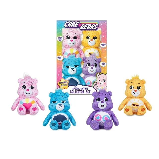 Care Bears 4-Pack Fun Size Plush