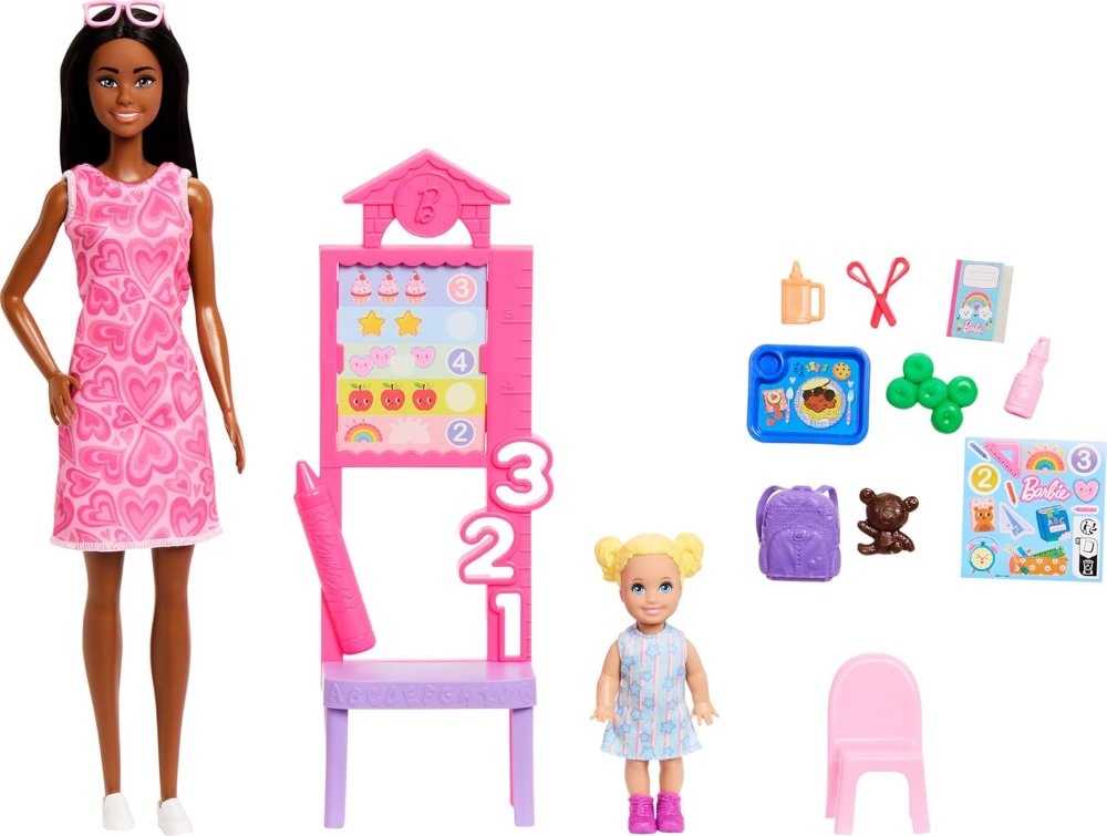 Barbie Careers Teacher Playset with Fashion Doll V1