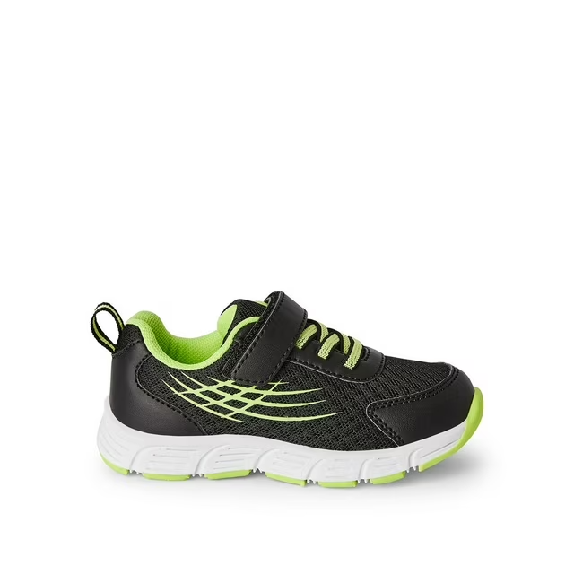 Athletic Works Toddler Boys' Max Sneakers - verde/negro