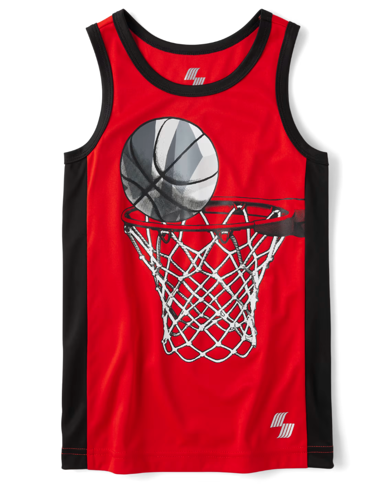 Children's Place - Camiseta Sport - Basketball - XS