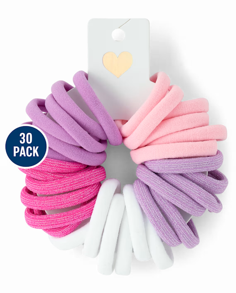 Children's Place Girls Scrunchie 30-Pack