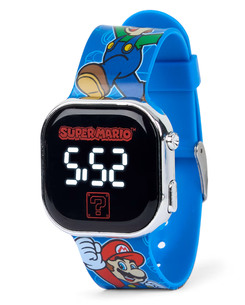 Childrens Place - Character Reloj - Super Mario