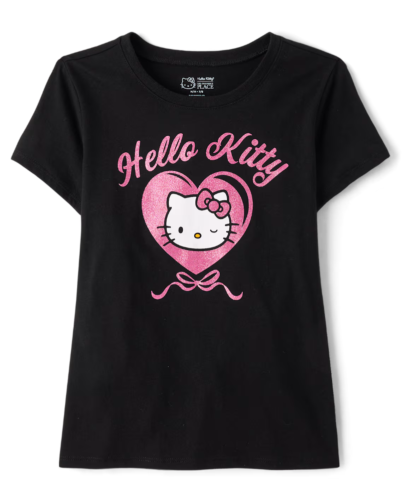 Children's Place - Hello Kitty Glitter T Shirt