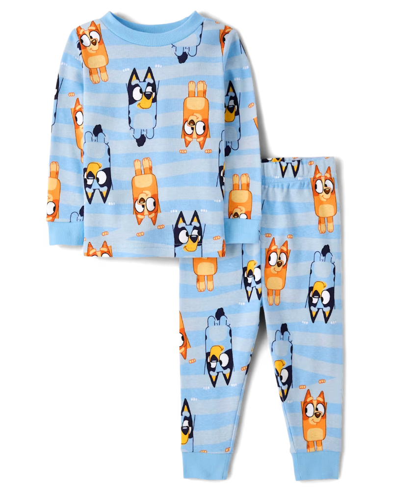Children's Place - Bluey Pijamas - 5T Azul