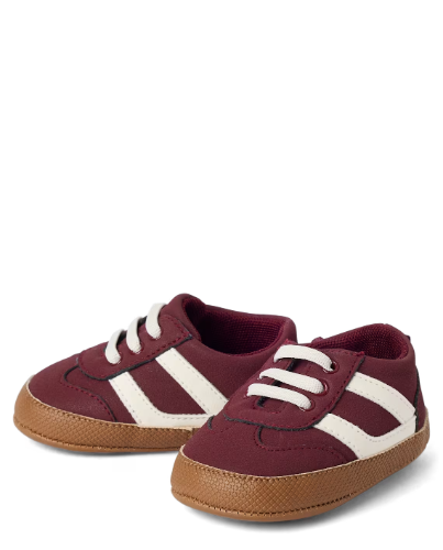 Children's Place - Sneakers - Burgundy - 0-3 M
