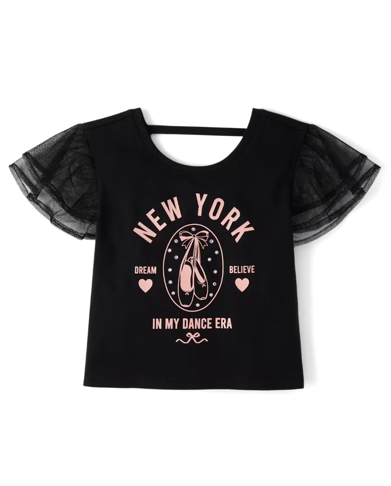 Children's Place - Flutter T Shirt New York XS