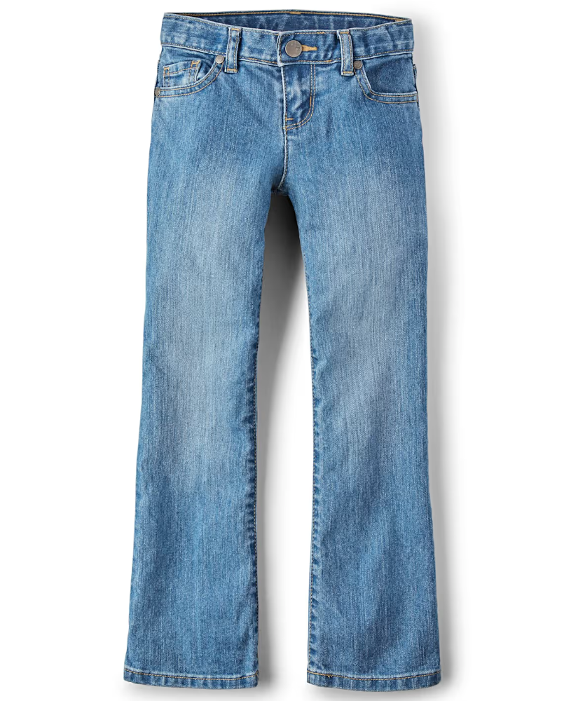 Children's Place - Girls Bootcut Jeans - mordernstone