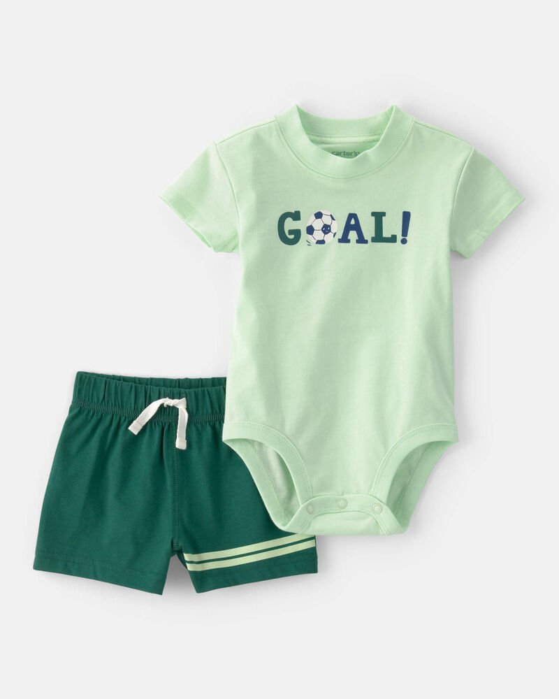 Carters - conjunto de soccer verde