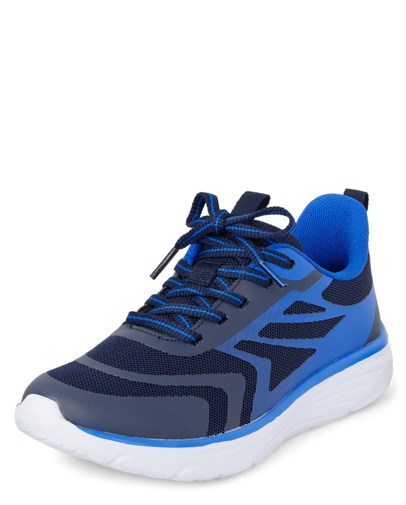 Children's Place - Azul - Boys Ombre Running Sneakers