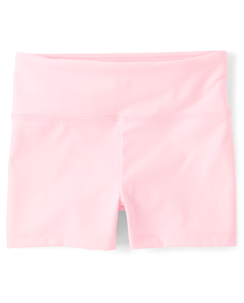 Children's Place - Girls Quick Dry High Rise Bike Shorts - XS